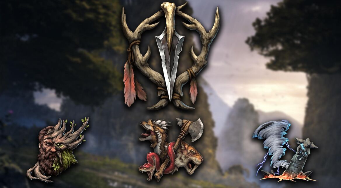 Die Symbole der Meisterschaften des Primalisten in Last Epoch