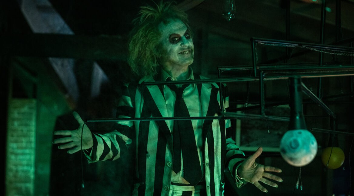 Michael Keaton als Beetlejuice in Beetlejuice Beetlejuice