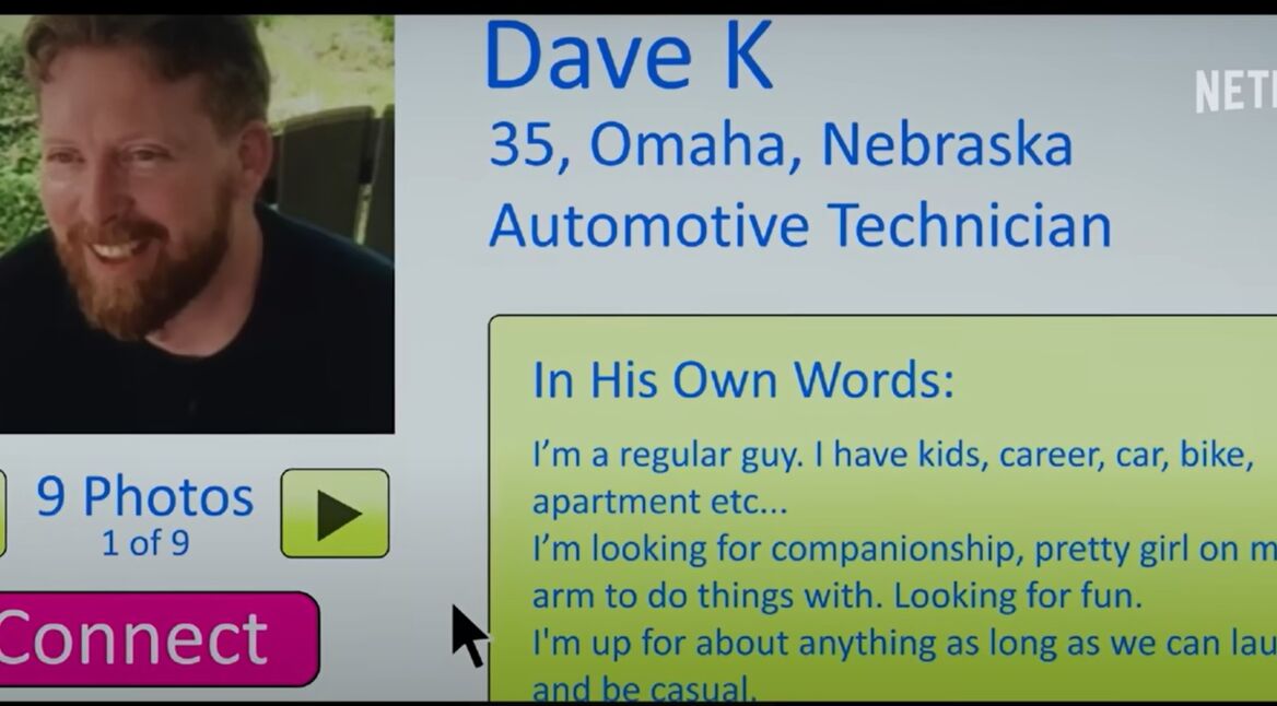 Dating-Profil Screenshot