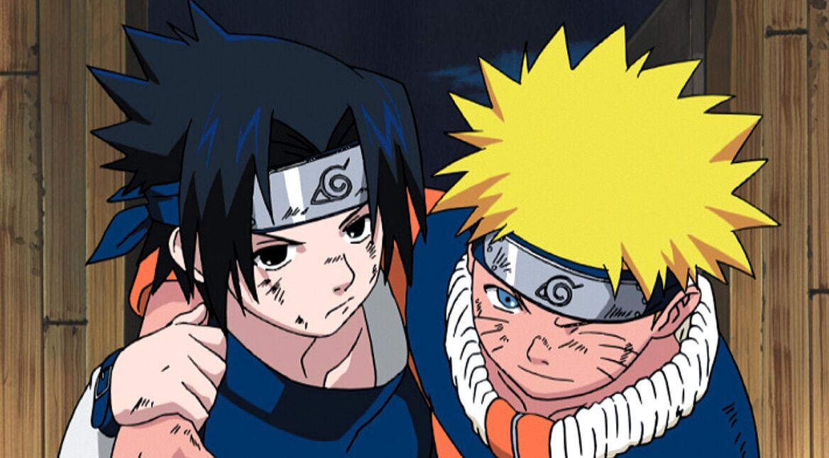 Zwei Figuren aus einem Anime