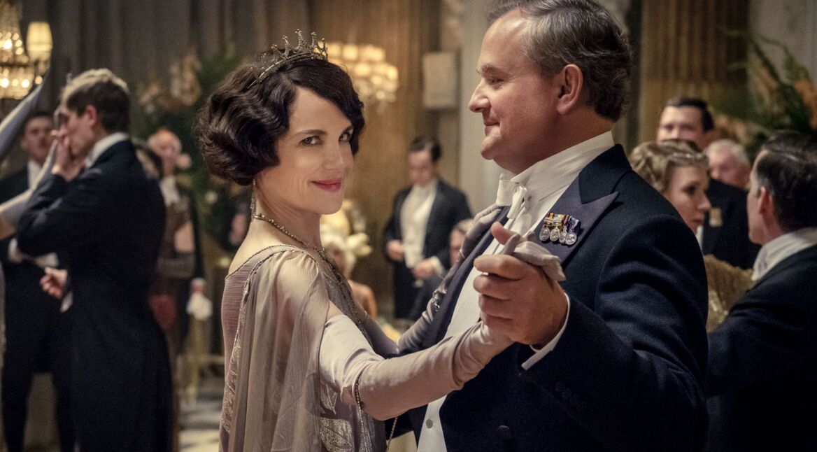 Elizabeth McGovern und Hugh Bonneville in "Downton Abbey"