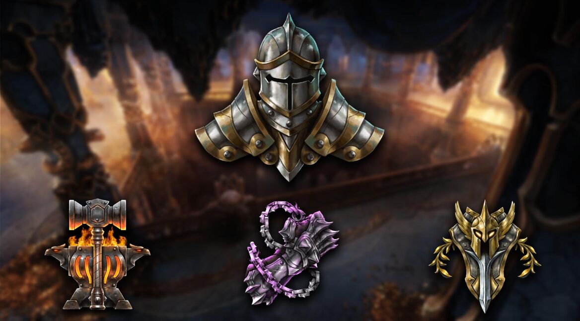 Die Symbole der Meisterschaften des Wächters