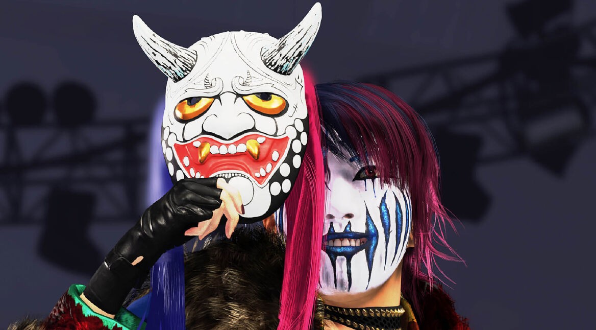 Ein Wrestler aus WWE 2k24