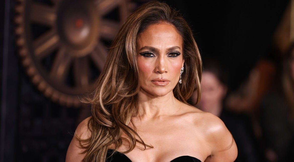 Jennifer Lopez auf einem Presseevent