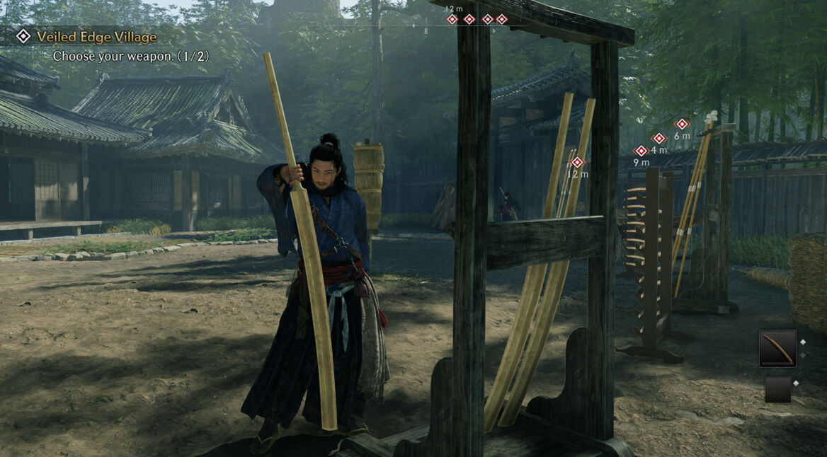 Das Trainingscamp in Rise of the Ronin