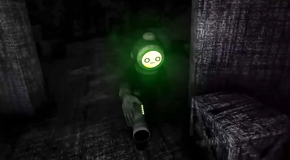 Ein:e Spieler:in in Content Warning