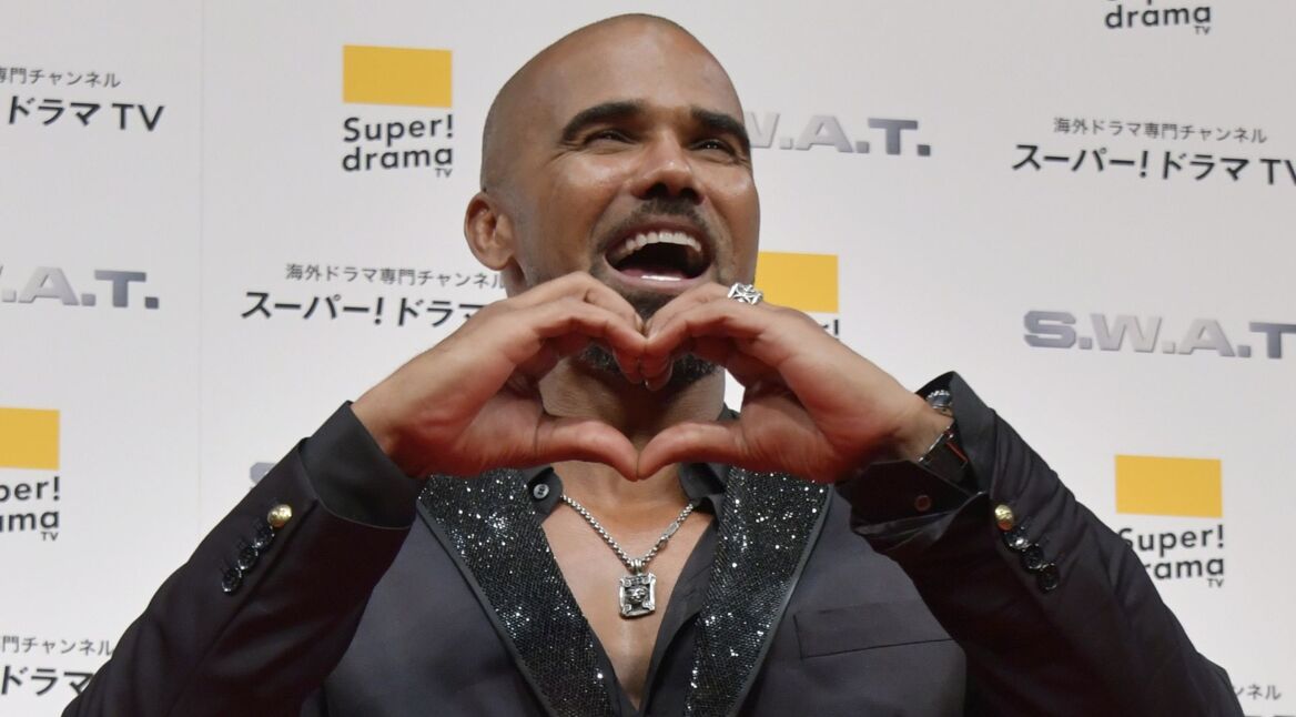 "S.W.A.T."-Hauptdarsteller Shemar Moore bei einem Presseevent in Japan.