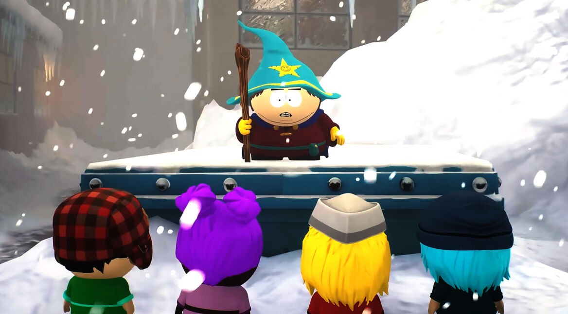 Eine Szene aus dem Spiel South Park Snow Day