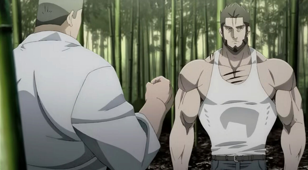 Bild aus der Anime-Serie Garouden bei Netflix