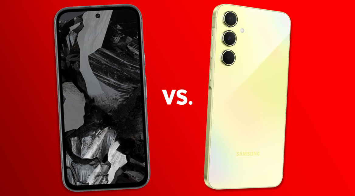 Das Pixel 8a und Galaxy A55 5G gegenübergestellt