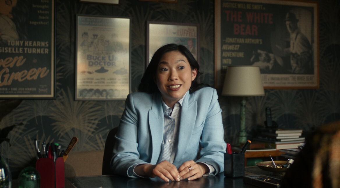 In einer Szene aus der zweiten Folge der dritten Staffel von Black Mirror, einer der besten Anthologie-Serien, ist Awkwafina als Kimmy zu sehen.