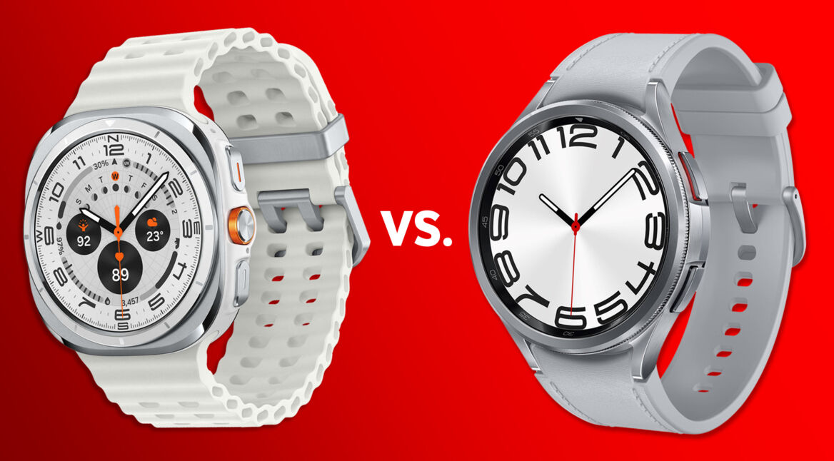 Galaxy Watch Ultra vs. Galaxy Watch6 Classic