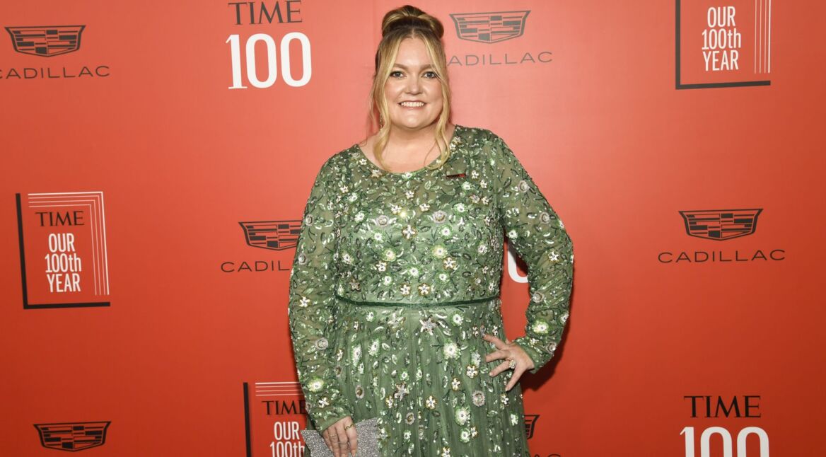 Colleen Hoover im April 2023 bei einer Gala des Time Magazine