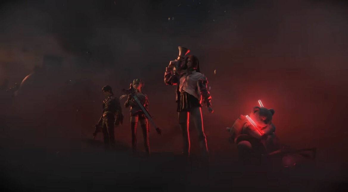 Ein Kampfteam aus vier Spieler:innen in Once Human