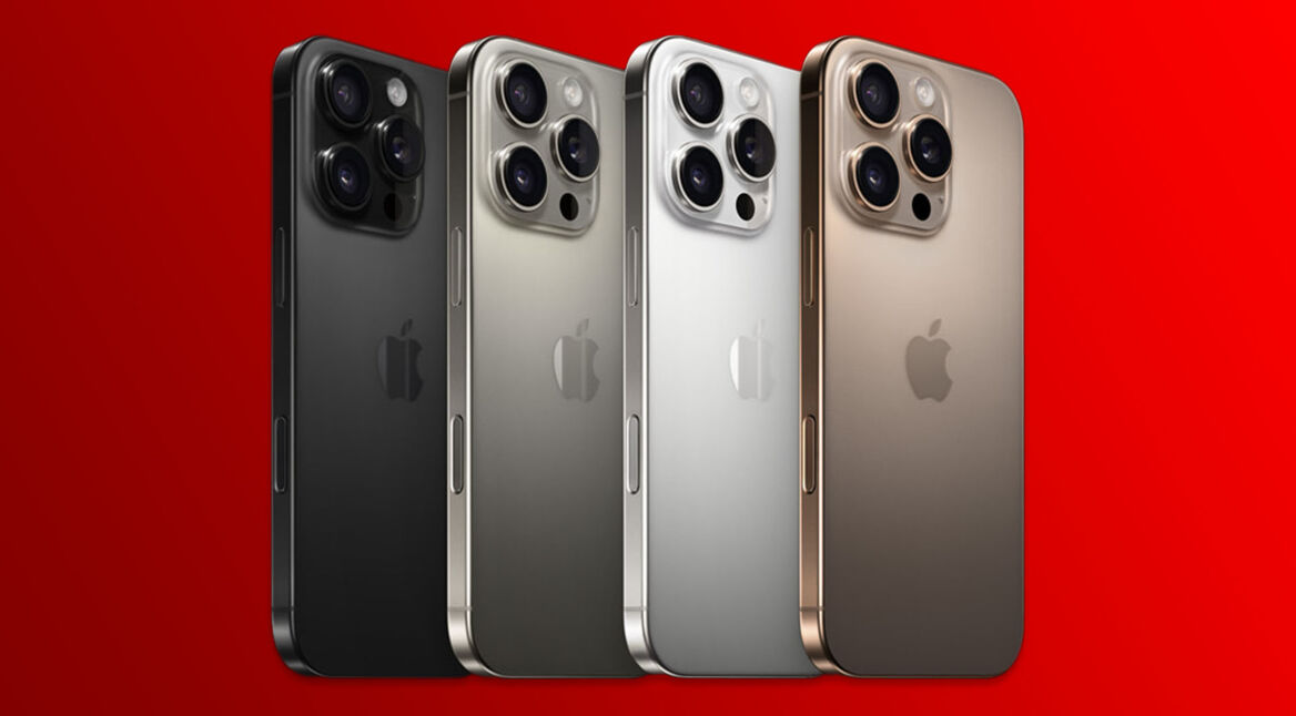 Das iPhone 16 Pro (Max) in verschiedenen Farbvarianten