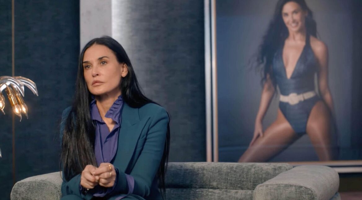Demi Moore im Film "The Substance"