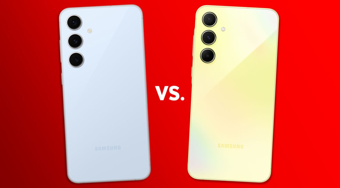 Galaxy S24 FE vs. Galaxy A55 5G: Die Modelle im Vergleich