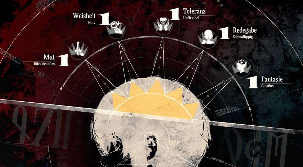 Königliche Tugenden in Metaphor: ReFantazio