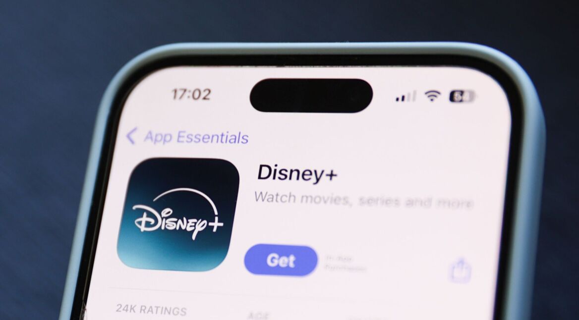 Die App-Seite für Disney+ im App Store auf dem iPhone.
