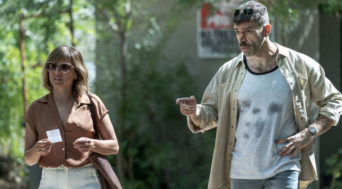 Marian Alvárez und Fernando Valdivielso in "1992"