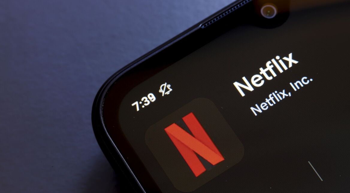 Eintrag für die Netflix-App im App Store auf dem Smartphone