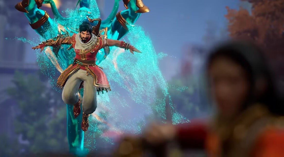 Aladdin und sein Flaschengeist aus Smite 2