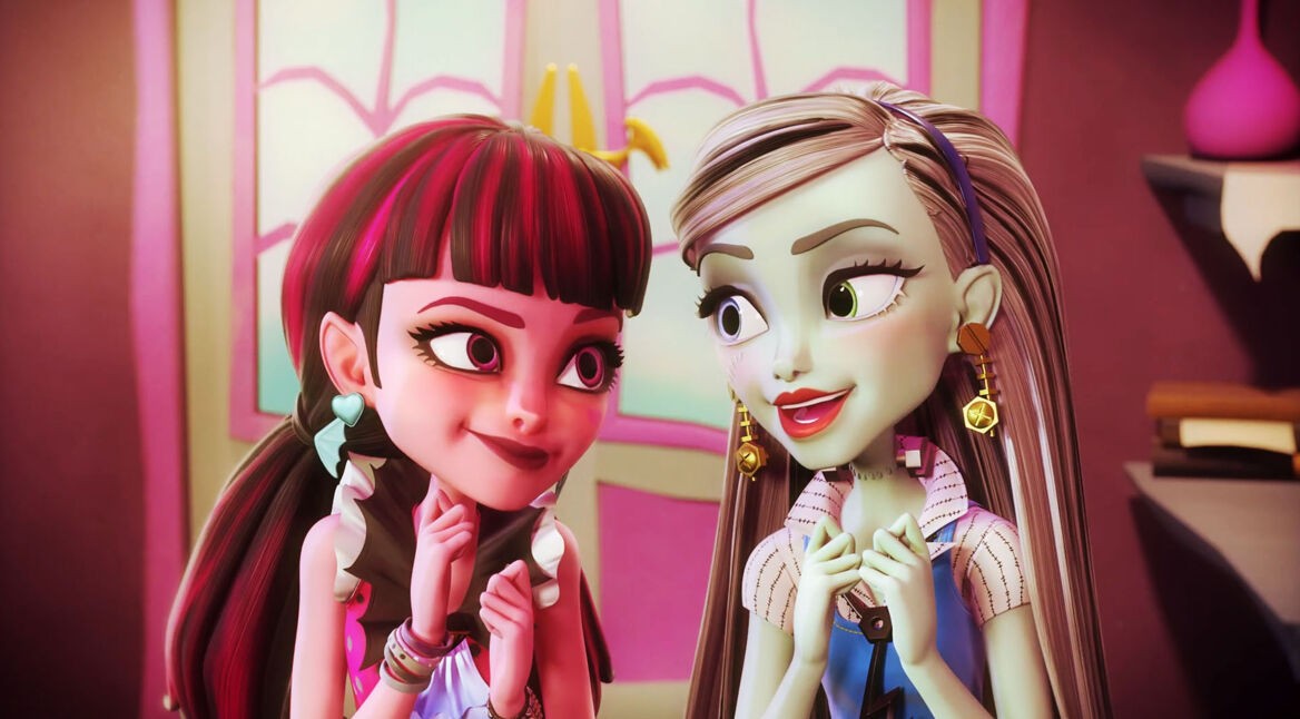 Frankie Stone und Draculaura aus Monster High