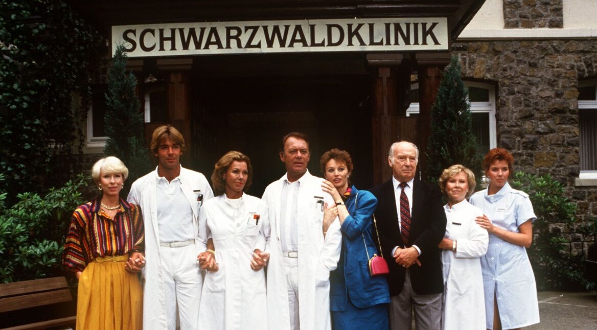 Der Cast der ZDF-Serie "Die Schwarzwaldklinik"