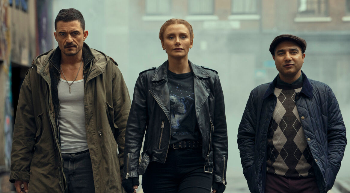 Bryce Dallas Howard, Nick Mohammend und Orlando Bloom in Deep Cover