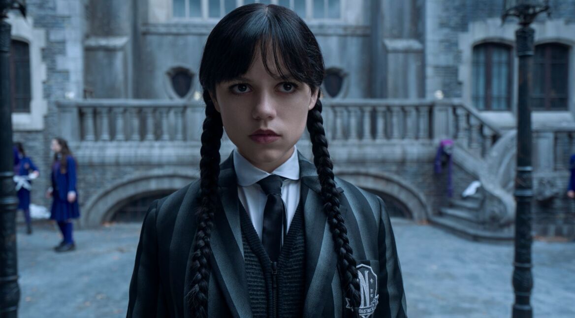 Jenna Ortega als Wednesday in Staffel 2 von "Wednesday".