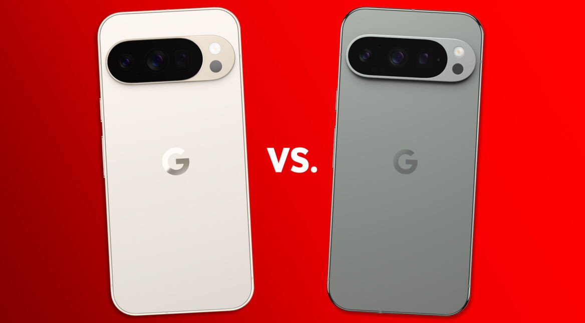 Pixel 10 Pro und Pixel 9 Pro gegenübergestellt