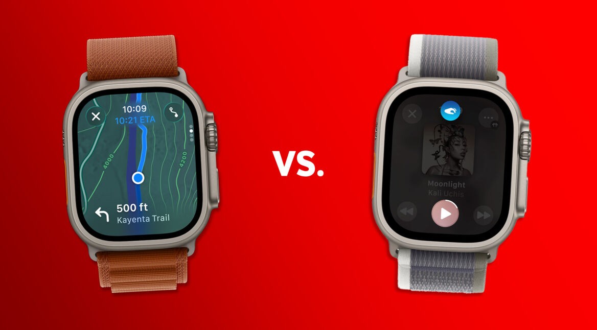 Die Apple Watch Ultra 3 ist neben der Ultra 2 abgebildet.