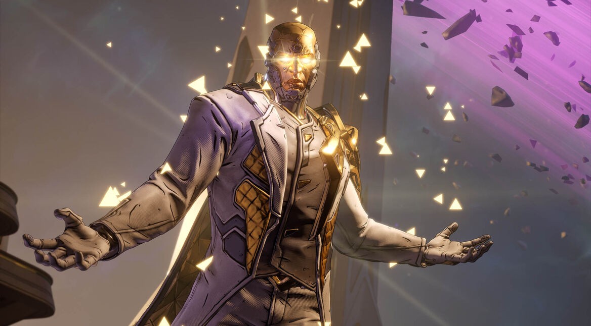 Screenshot des Kammerjägers Timekeeper aus „Borderlands 4“.