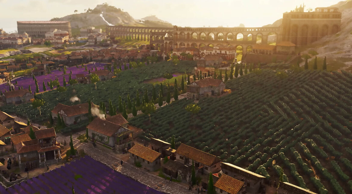 „Anno 117“: Weinfelder in einer römischen Provinz in Latium.