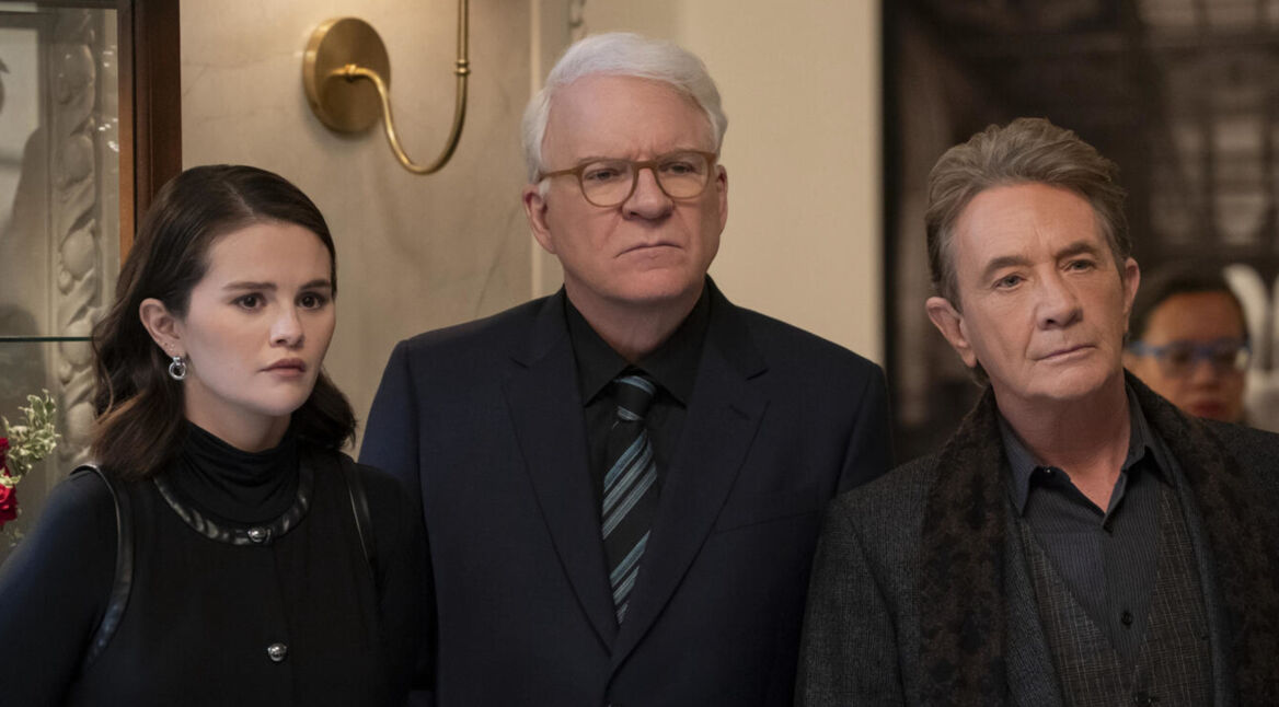 Selena Gomez, Steve Martin und Martin Short in Only Murders in the Building Staffel 5