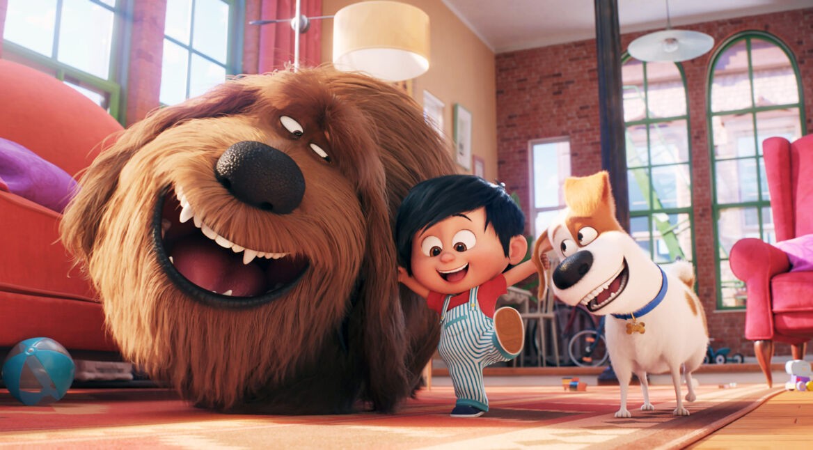 Eine Filmszene aus dem Animationsfilm "Pets 2".