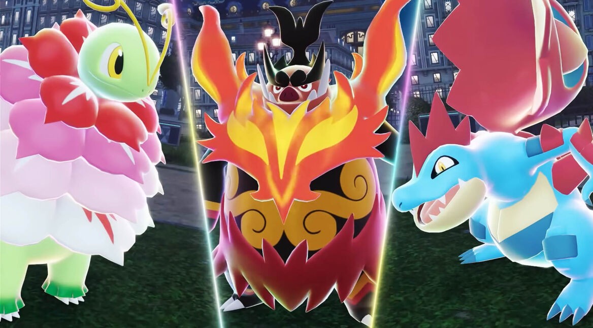 Die Mega-Entwicklungen von Meganie, Flambirex und Impergator aus Pokémon-Legenden: Z-A