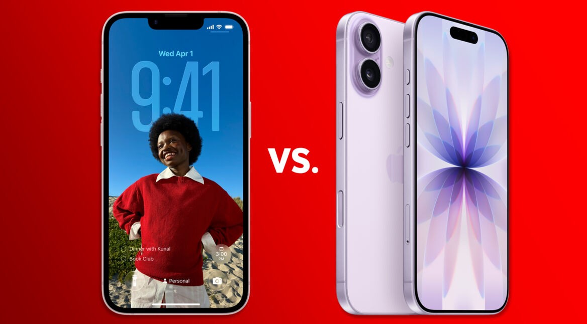 Das iPhone 17e steht dem iPhone 17 gegenüber.