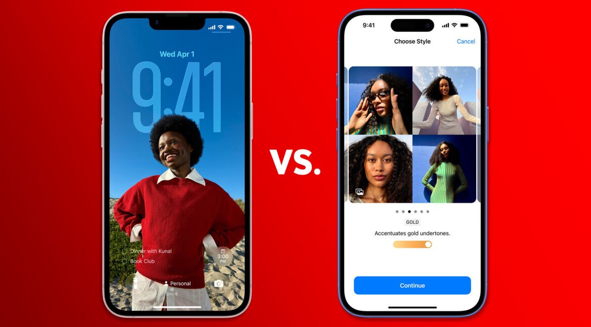 Das Bild zeigt das iPhone 17e und das iPhone 16 nebeneinander