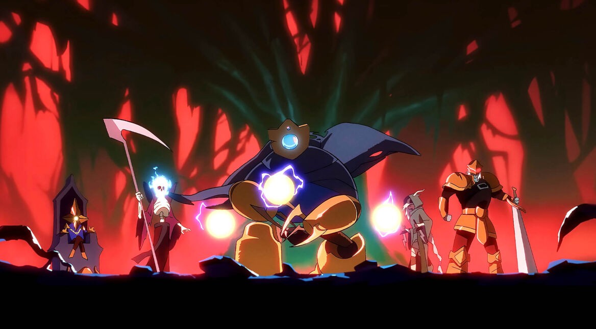 Spielbare Charaktere aus dem Spiel „Slay the Spire 2“.