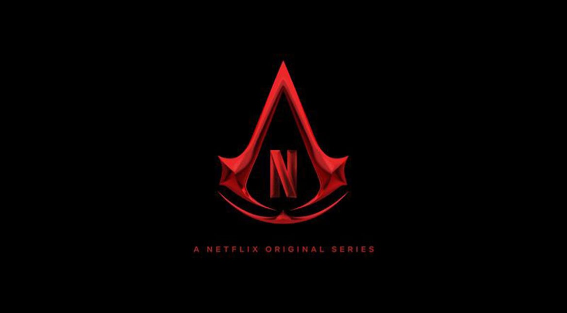Auf dem Bild in dem Artikel zur Assassins Creed-Serie ist das Logo des Videospiels sowie das Logo von Netflix zu sehen.