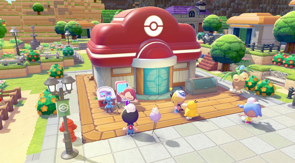 Auf dem Bild in dem Artikel zu dem Vergleich von Pokémon Pokopia vs. Animal Crossing ist ein Bild von einem Haus aus dem Spiel Pokémon Pokopia zu sehen.