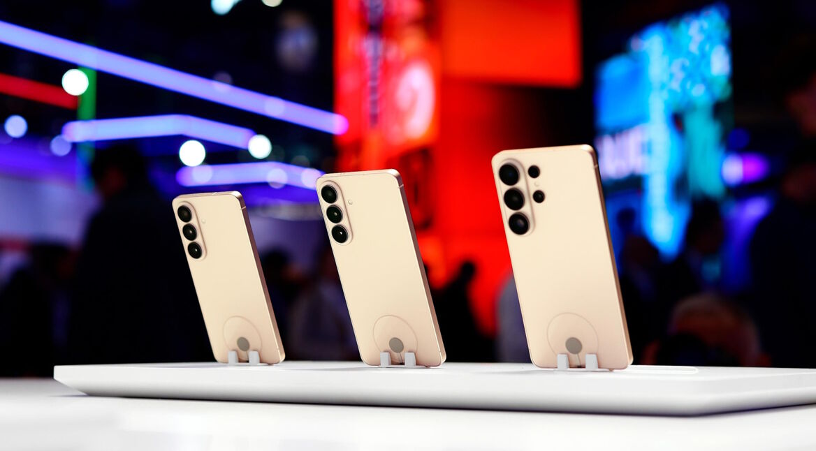 Galaxy S26, S26+ und S26 Ultra nebeneinander