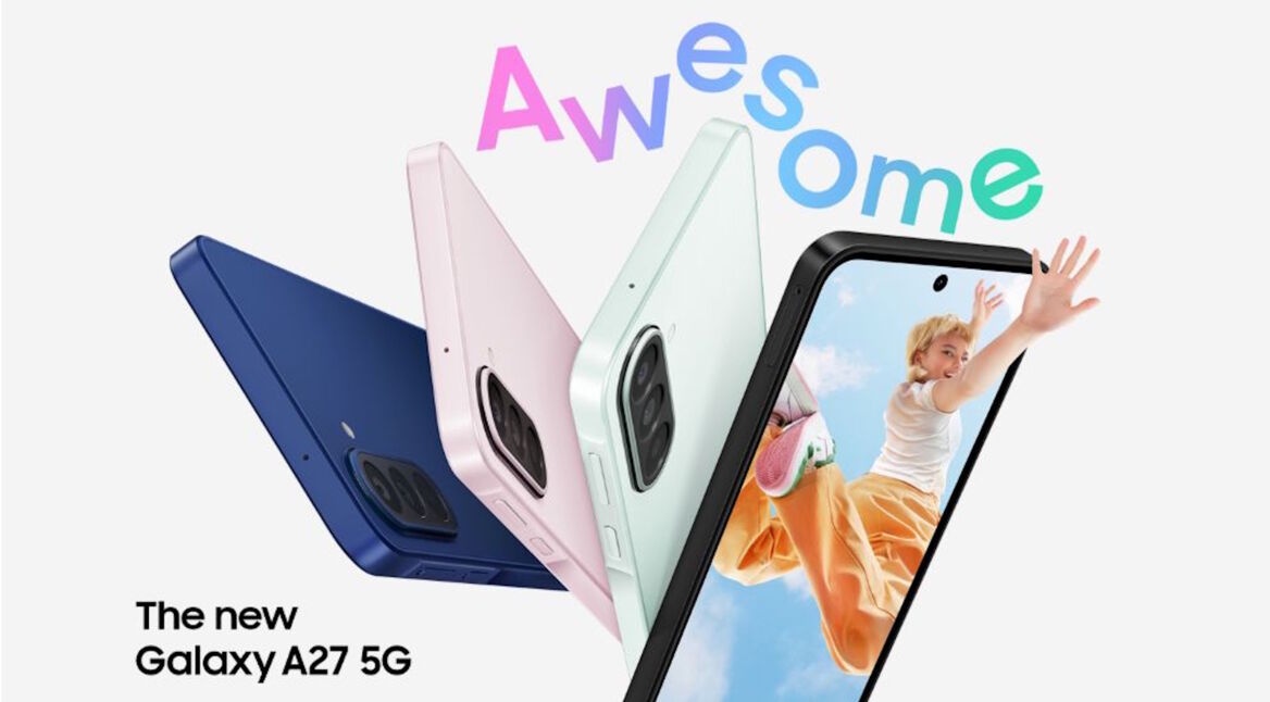 Das Galaxy A27 5G in vier Farben