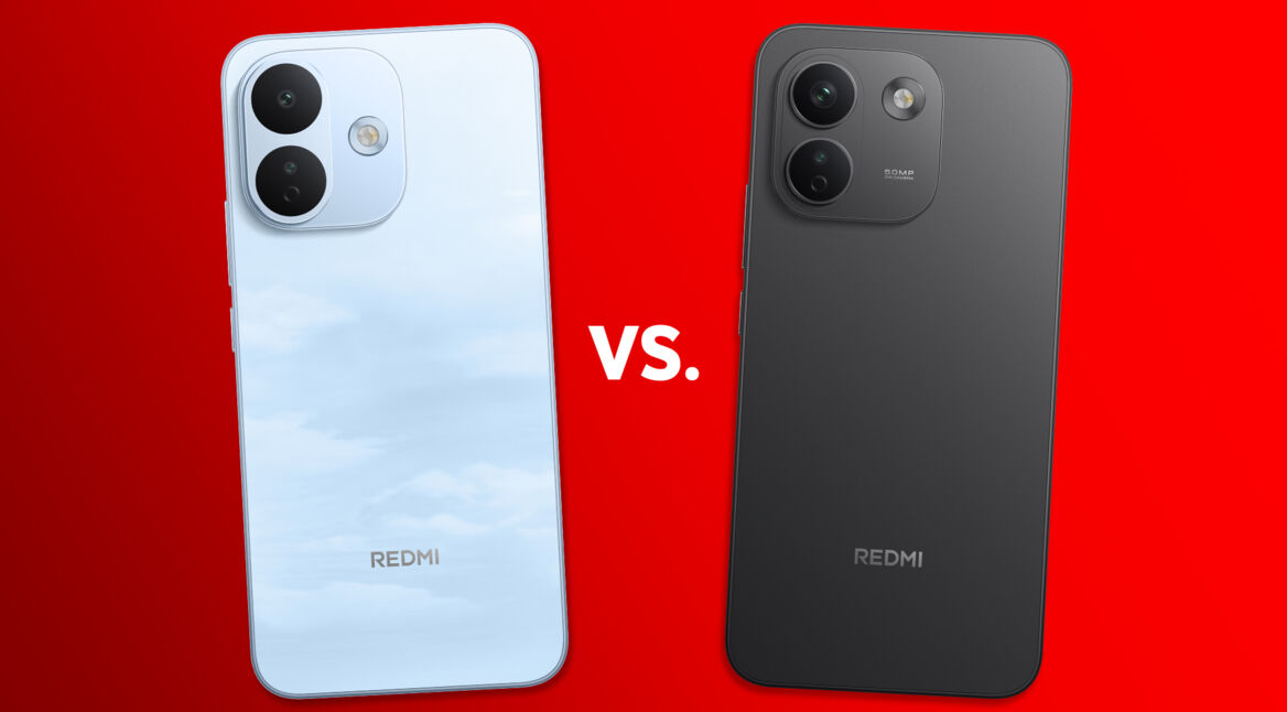 Links ist die Rückseite des blauen Redmi Note 17 Pro 5G zu sehen, links die Rückseite des schwarzen Redmi Note 17 Pro Max 5G.