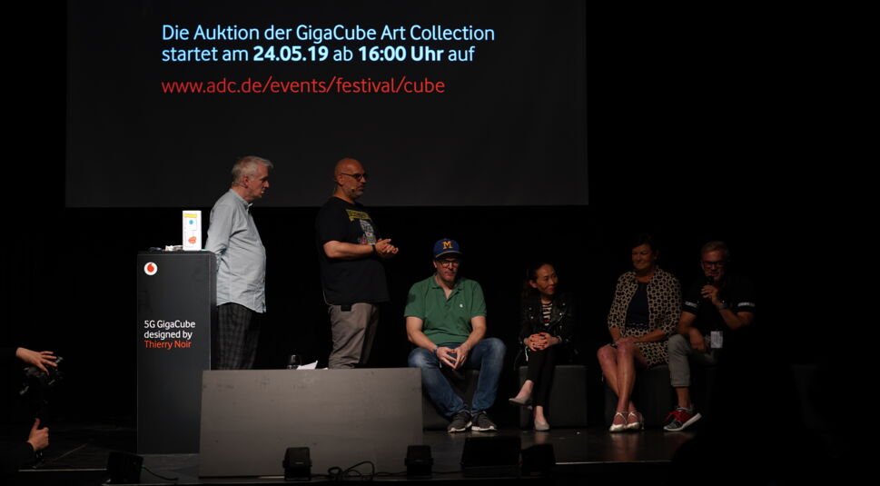 adc festival gigacube artcollection auction start