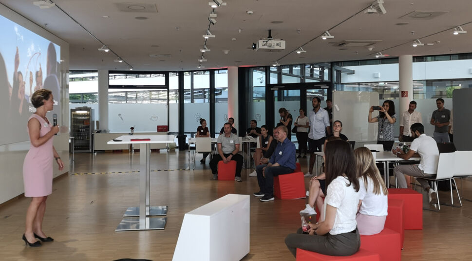 Am 24. Juli machte das Usability Testessen nun Halt am Düsseldorfer Vodafone-Campus.