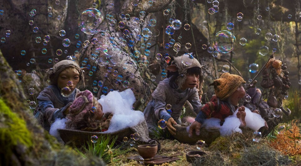 Ausschnitt aus der Netflix-Serie "Der Dunkle Kristall: Ära des Widerstands"