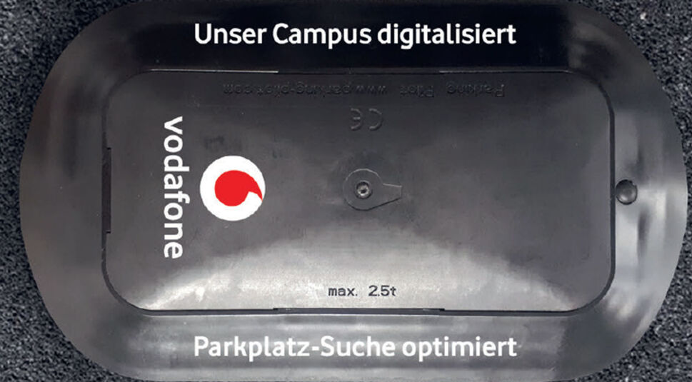 Smart Parking-Sensor von Vodafone - Smart Parking auf der IAA 2019