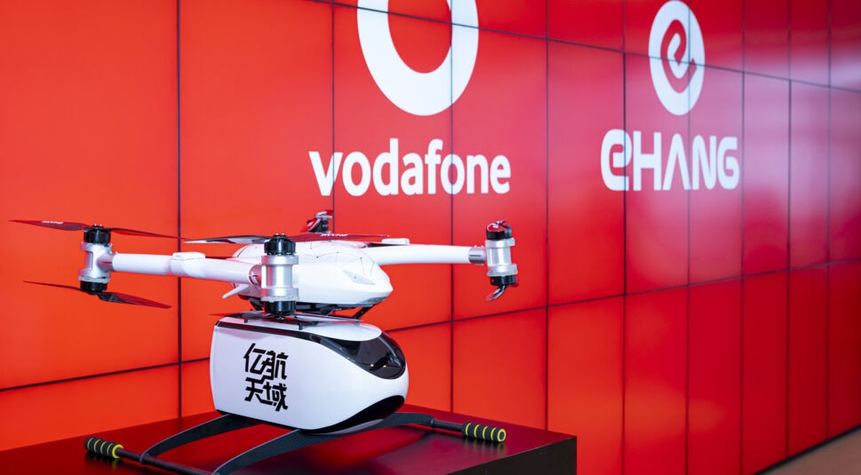 Vodafone und EHang starten Kooperation